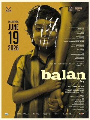 Balan The Boy 2026 Tamil TSRip HD Poster Download - filmyfly